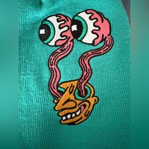 NWOT Killer Acid Graphic Knit Beanie